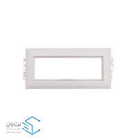 قیمت و خرید کادر 6 ماژول سوپیتا 50*80 میلی‌ متری (سفید) | نت‌ران